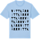 Blue Soul t-shirt med Vittkärr ordlek t-shirt