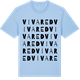 Blue Soul t-shirt med Vivared ordlek t-shirt