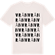 Vintage White t-shirt med Vrån ordlek t-shirt