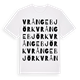 Vrångebjörk ordlek t-shirt