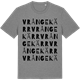 Mid Heather Gray t-shirt med Vrångekärr ordlek t-shirt