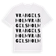 Vrangelsholm ordlek t-shirt