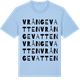 Blue Soul t-shirt med Vrångevatten ordlek t-shirt