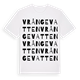 Vrångevatten ordlek t-shirt