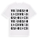 Vrångsholmen ordlek t-shirt