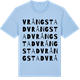 Blue Soul t-shirt med Vrångstad ordlek t-shirt