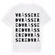 Vråssered ordlek t-shirt