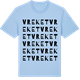 Blue Soul t-shirt med Vreket ordlek t-shirt