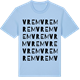 Blue Soul t-shirt med Vrem ordlek t-shirt
