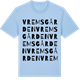 Blue Soul t-shirt med Vremsgården ordlek t-shirt