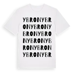 Ybron ordlek t-shirt – ekologisk bomull t-shirt från Pinshirt