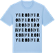 Blue Soul t-shirt med Ybron ordlek t-shirt