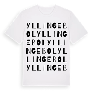 Yllingebol ordlek t-shirt – ekologisk bomull t-shirt från Pinshirt