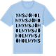 Blue Soul t-shirt med Ymsjöholm ordlek t-shirt
