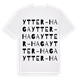 Ytter-Haga ordlek t-shirt