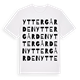 Yttergården ordlek t-shirt