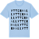 Blue Soul t-shirt med Ytterhall ordlek t-shirt