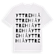 Yttre Hiå ordlek t-shirt