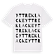 Yttre Klacke ordlek t-shirt