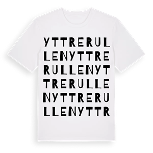 Yttre Rullen ordlek t-shirt – ekologisk bomull t-shirt från Pinshirt