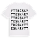 Yttre Skytteskär ordlek t-shirt