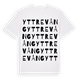 Yttre Vång ordlek t-shirt