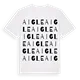 Aigle ordlek t-shirt