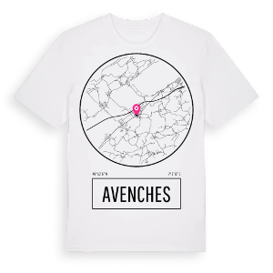Avenches t-shirt – ekologisk bomull t-shirt från Pinshirt