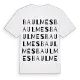 Baulmes ordlek t-shirt