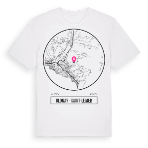 Blonay - Saint-Légier t-shirt – ekologisk bomull t-shirt från Pinshirt