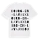 Bourg-en-Lavaux ordlek t-shirt