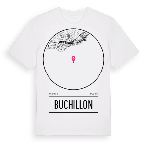 Buchillon t-shirt – ekologisk bomull t-shirt från Pinshirt