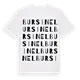 Bursinel ordlek t-shirt