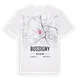 Bussigny karta t-shirt