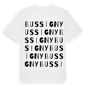 Bussigny ordlek t-shirt – ekologisk bomull t-shirt från Pinshirt