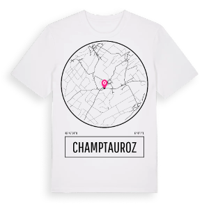 Champtauroz t-shirt – ekologisk bomull t-shirt från Pinshirt