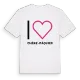 Jag älskar Chêne-Pâquier t-shirt stort tryck
