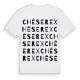 Chéserex ordlek t-shirt
