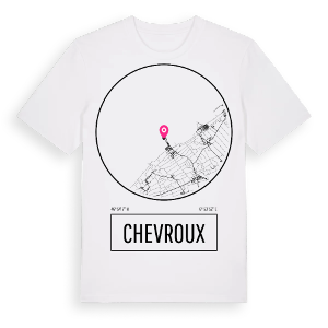 Chevroux t-shirt – ekologisk bomull t-shirt från Pinshirt
