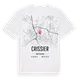 Crissier karta t-shirt