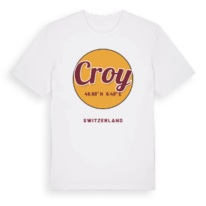 Croy cirkel t-shirt – ekologisk bomull t-shirt från Pinshirt