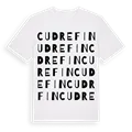 Cudrefin ordlek t-shirt