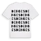 Denges ordlek t-shirt