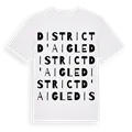 District d'Aigle ordlek t-shirt