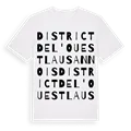 District de l'Ouest lausannois ordlek t-shirt