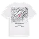 District de la Broye-Vully karta t-shirt