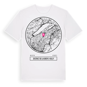 District de la Broye-Vully t-shirt – ekologisk bomull t-shirt från Pinshirt