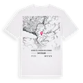 District de la Riviera-Pays-d'Enhaut karta t-shirt