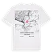 District de la Riviera-Pays-d'Enhaut karta t-shirt