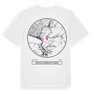 District de la Riviera-Pays-d'Enhaut t-shirt – ekologisk bomull t-shirt från Pinshirt